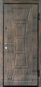 Стальная дверь МДФ №74 с отделкой МДФ ПВХ